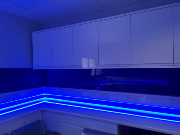 Blue LED String Lights